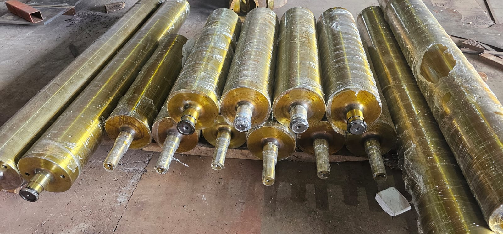 Accumulator rollers