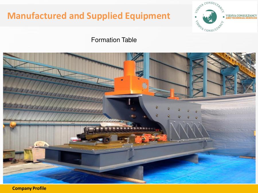 Pipe mill equipment